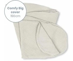 Doomoo Comfy Big maitinimo ir nėštumo pagalvės užvalkalas Tetra Almond