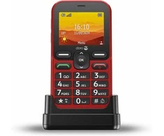 Mobilusis telefonas DORO LEVAL11, Raudonos spalvos