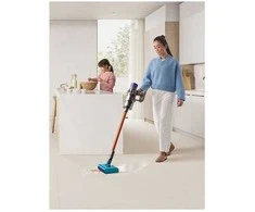 Dyson V10 Submarine 2-in-1 Laidinė Dulkių Siurblys Baterijomis Sausas &amp; Šlapias Be Maišelio 0.76 L Varis, Pilkas