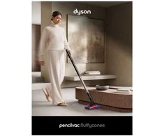 Kompaktiškiausias dulkių siurblys Dyson PencilVac Fluffycones