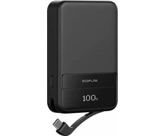 „EcoFlow RAPID“ magnetinė išorinė baterija, 10000 mAh, (juodas).