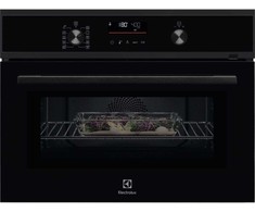 Electrolux COM800CB 600 CombiQuick yhdistelmäuuni, musta