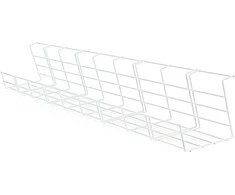 Elfen Cable Basket -johtokori, 72 cm, valkoinen