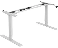 Elfen Ergodesk Basic II elektrinio stalo rėmas, baltas