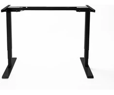 Elfen Ergodesk Basic II elektrinio stalo rėmas, juodas