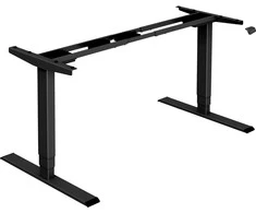 Elfen Ergodesk Basic II elektrinio stalo rėmas, juodas