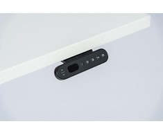 Elfen Ergodesk Pro -sähköpöydän runko, mattamusta