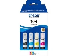 Epson 104 EcoTank (C13T00P640) Rašalo papildymo buteliukų komplektas, C/M/Y/BK