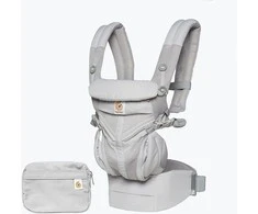 ERGOBABY nešioklė OMNI 360 COOL AIR Mesh, pearl pilkas, BCS360PGREY