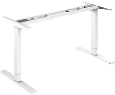 Elfen Ergodesk Modest II -sähköpöydän runko, valkoinen