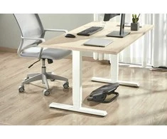 ErgoWork Footrest Zero -ergonominen jalkatuki, musta