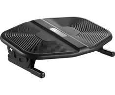 ErgoWork Footrest Zero -ergonominen jalkatuki, musta