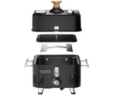 Everdure Cube Proflame 360 gas camping grill, juodas (ECUBEG2B)