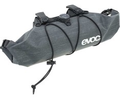 Evoc Handlebar Pack Boa WP -tankolaukku, harmaa, 2,5 litraa