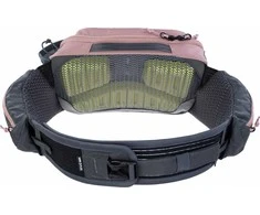 Evoc HIP PACK PRO 3 vyölaukku 1,5 l juomarakolla, pinkki/harmaa