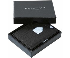 Exentri piniginė, Caiman, juoda