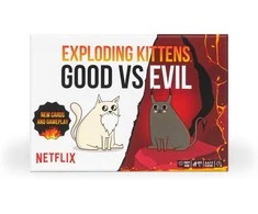 Exploding Kittens Good vs Evil Nordic - korttipeli