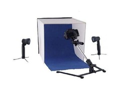 Falcon Eyes sulankstoma nuotraukų dėžė PBK-40AB-2LS 40x40 cm + 2 x 50 W lempos