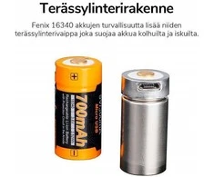 Fenix 16340 ARB-L16-700 mAh ličio jonų akumuliatorius