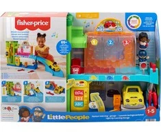 Fisher-Price Little People – automobilių centras (Šiaurės šalys) (HRC60)