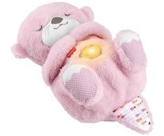 Mattel „Fisher-Price“ raminamoji ir glamonėjamoji glamonės skylutė, rožinė