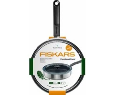 Fiskars FF keptuvė su dangčiu 26cm keramine danga