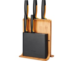 Fiskars "Functional Form" 5 peilių rinkinys su stovu