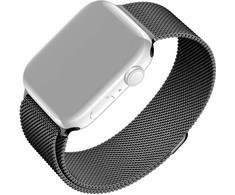 Fixed Fiksuotas | Tinklinis dirželis „Apple Watch“ 38/40/41 mm | Juodas