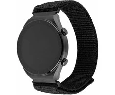 Fixed | Sporty Strap with Quick Release 22mm for Išmanusis laikrodis | 160-210 mm | Juodas | Nylon