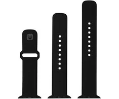 Fixed Ištaisyta | Sportiškas dirželio rinkinys Apple Watch 42/44/45mm | 170-235 mm | Juodas | Silikonas