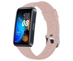 Fixed Silikonowy dirželis do Huawei Band 8/9, rožinė