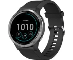 Fixed | Silikoninis dirželis, skirtas „Garmin QuickFit 20mm“ | Juodas