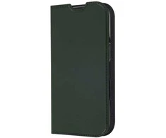 Dėklas FoneKit BookCase suojakotelo, iPhone 17, tummanvihreä