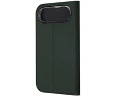 Dėklas FoneKit BookCase suojakotelo, iPhone Air, tummanvihreä