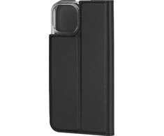 Dėklas FoneKit BookCase -suojakotelo, Samsung Galaxy S24, musta