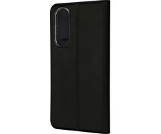 „FoneKit BookCase“ apsauginis dėklas, „Samsung Galaxy S25 Edge“, juodas