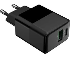 FoneKit Double 20W -laturi, USB-C + USB-A, būtina