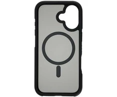 Dėklas FoneKit Drop-Proof iskunkestävä MagSafe-yhteensopiva suojakuori, iPhone 17, musta/harmaa