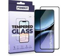 FoneKit Full Cover -panssarilasi, Google Pixel 8, musta