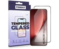 „FoneKit“ viso ekrano apsauginis grūdintas stiklas, skirtas „Honor Magic 8 Lite“ / „Honor X9D“.