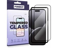Roar FoneKit viso dangčio grūdintas stiklas, iPhone 16 Pro Max