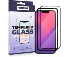 Fonekit Full Cover -panssarilasi, iPhone 16e / 17e