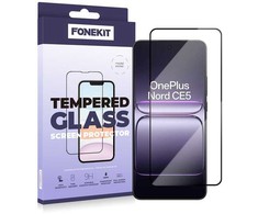 „FoneKit“ viso ekrano apsauginis grūdintas stiklas, „OnePlus Nord CE5“