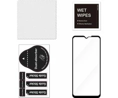 „FoneKit“ grūdintas viso ekrano apsauginis stiklas, „Samsung Galaxy XCover7“, juodas