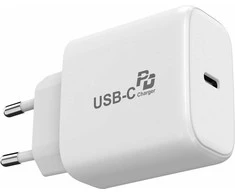 FoneKit GaN PD 65W -verkkovirtalaturi, USB-C, valkoinen