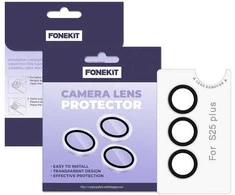 FoneKit kameran linssinsuoja, Samsung Galaxy S25+, läpinäkyvä
