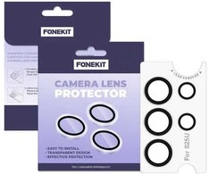 FoneKit kameran linssinsuoja, Samsung Galaxy S25 Ultra, läpinäkyvä