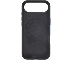 Dėklas FoneKit MagSafe-yhteensopiva Liquid Silicone suojakuori, iPhone Air, musta