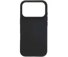 Dėklas FoneKit MagSafe-yhteensopiva Liquid Silicone suojakuori, iPhone 17 Pro, musta