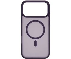 Dėklas FoneKit MagSafe-yhteensopiva Soft Touch suojakuori, iPhone 17 Pro, violetti